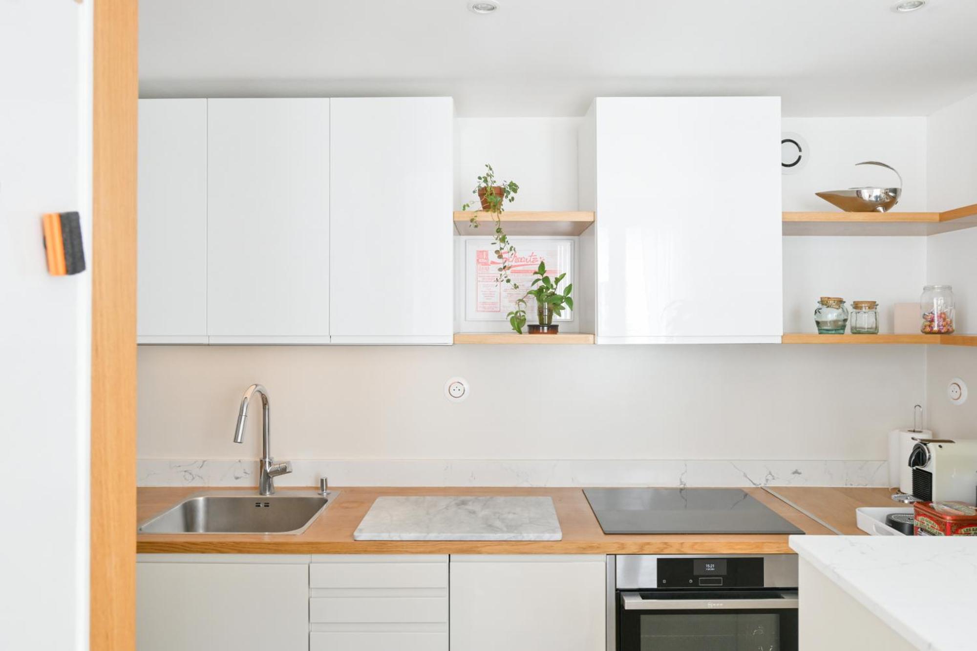 Architect-designed In Le Marais District Parigi